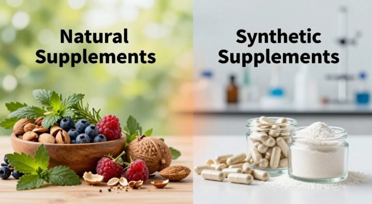 Suplementação Natural vs. Sintética: Entenda os Riscos e Benefícios de Cada Uma. 6 Suplementação Natural vs. Sintética